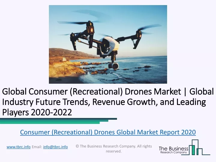 global global consumer recreational drones
