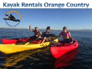 Kayak Rentals Orange County