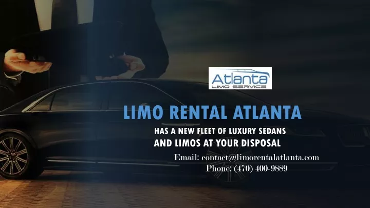limo rental atlanta has a new fleet of luxury