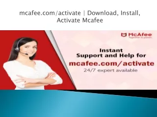 mcafee com activate download install activate mcafee