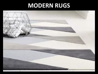 modern rugs