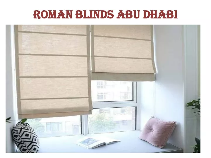 roman blinds abu dhabi