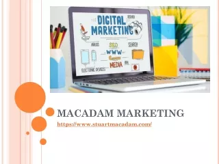 Digital Marketing - Stuart Macadam | NZ