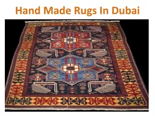 Hand Made Rugs In Dubai
