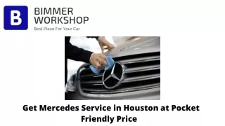 Mercedes Repair Shop - Bimmer Workshop