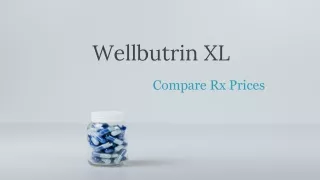 Compare Online Prices of Wellbutrin XL