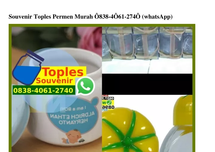 souvenir toples permen murah 838 4 61 274 whatsapp
