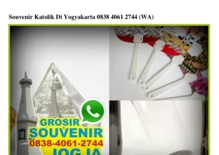 souvenir katolik di yogyakarta 0838 4061 2744 wa