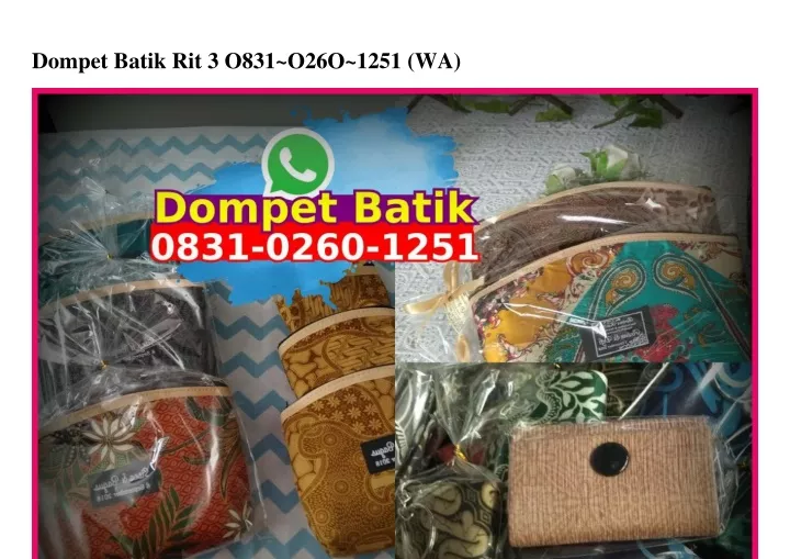 dompet batik rit 3 o831 o26o 1251 wa