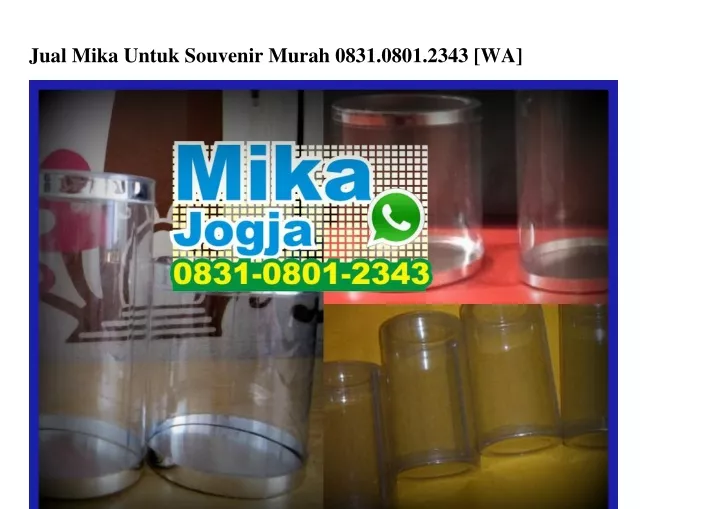 jual mika untuk souvenir murah 0831 0801 2343 wa