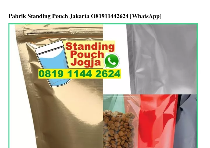 pabrik standing pouch jakarta o81911442624