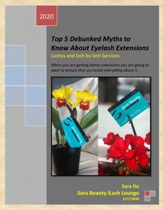 Top 5 debunked myths to know about eyelash extensions