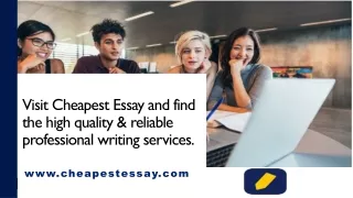 Cheapest Essay Writing Service | Do My Essay