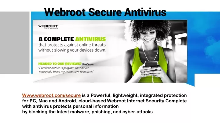 webroot secure antivirus