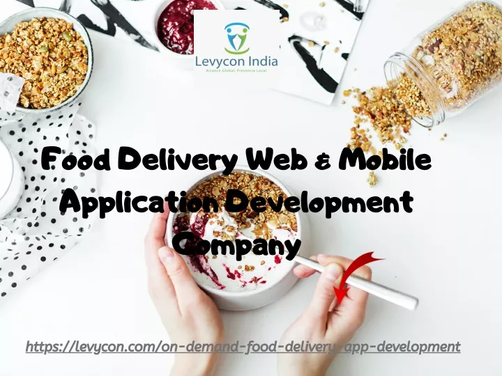 food delivery web mobile application development
