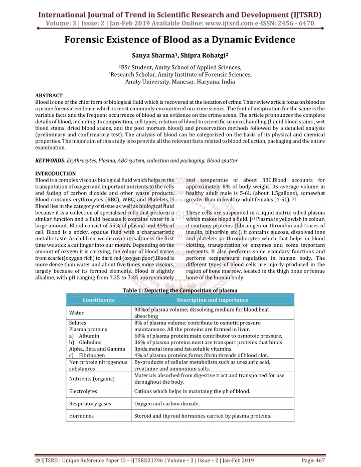 international journal of trend in scientific