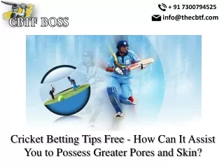 Free and Appropriate Cricket Betting Tips, IPL betting tips