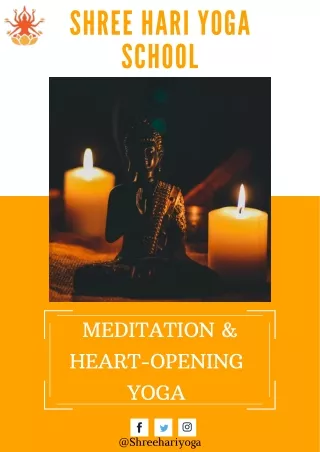 Meditation & heart opening yoga