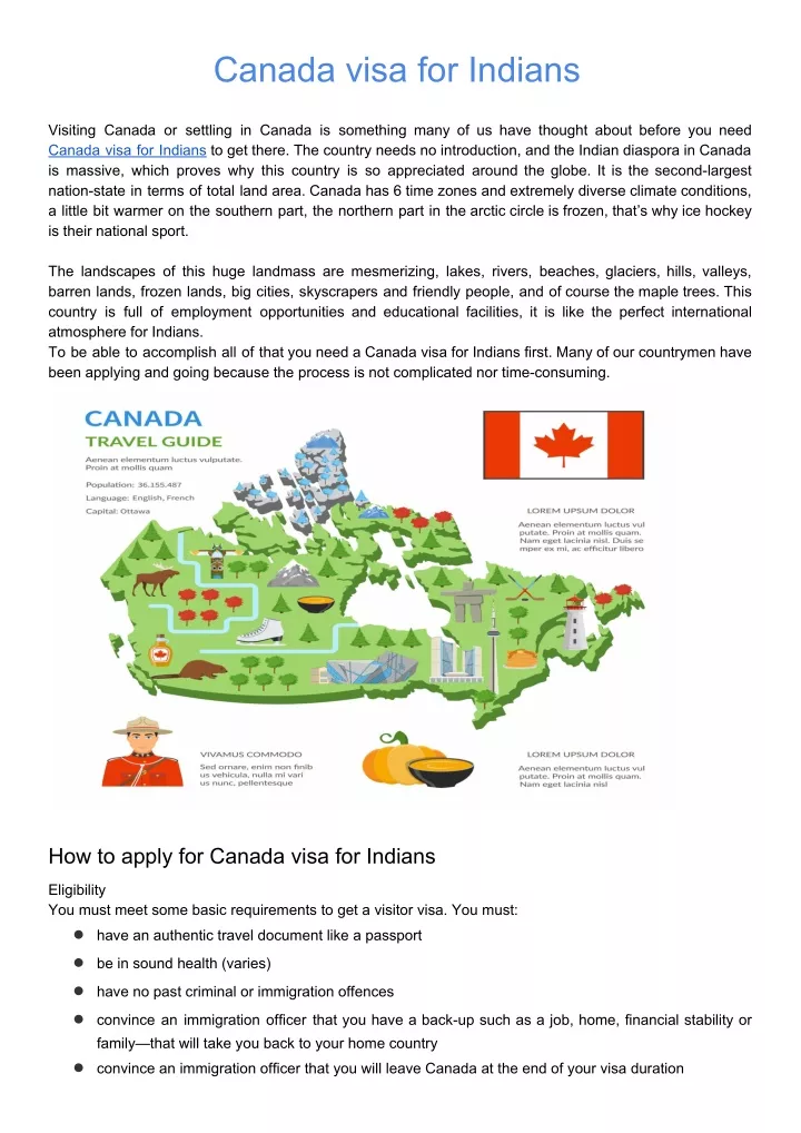 canada visa for indians