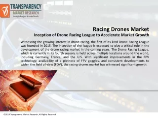 Racing Drones Market Key vendors, Quality, Reliability & Insights for next 5 years