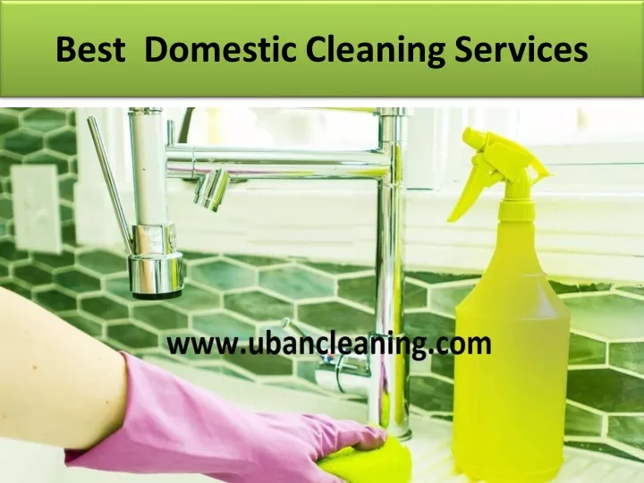 best domestic cleaning services