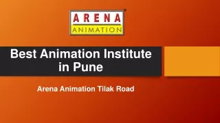 Best Animation Institute in Pune - Arena Animation Tilak Road