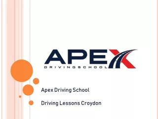 Apex Driving School