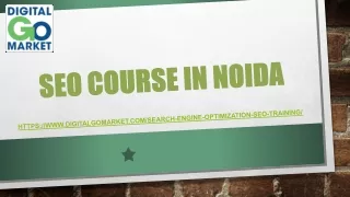 seo course in noida