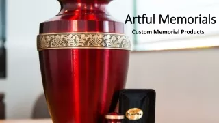 Artful Memorials Custom Memorial Products