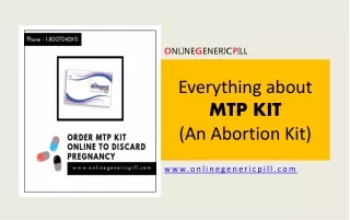 Everything about MTP kit (An abortion kit)