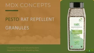 MDX Concepts Pesto Rat Repellent Granules