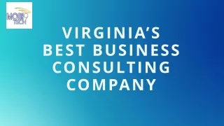 Business Consulting Firms Virginia - Choose Mobi9Tech