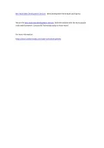 Best Node Web Development Services - Web Development With Node and Express - slide 1