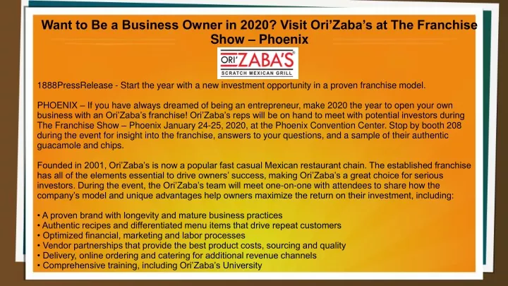 want to be a business owner in 2020 visit