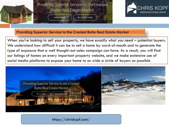 providing superior service to the crested butte