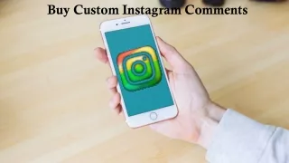 Increase More Custom Instagram Comments