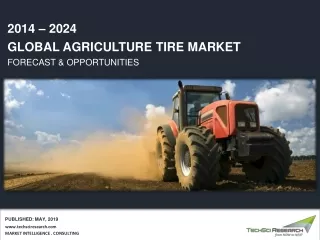 Automotive agriculture tire market, 2024 - TechSci Research