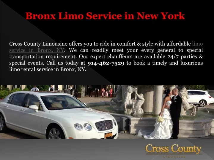 bronx limo service in new york