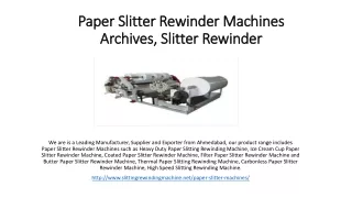 Paper Slitter Rewinder Machines Archives, Slitter Rewinder