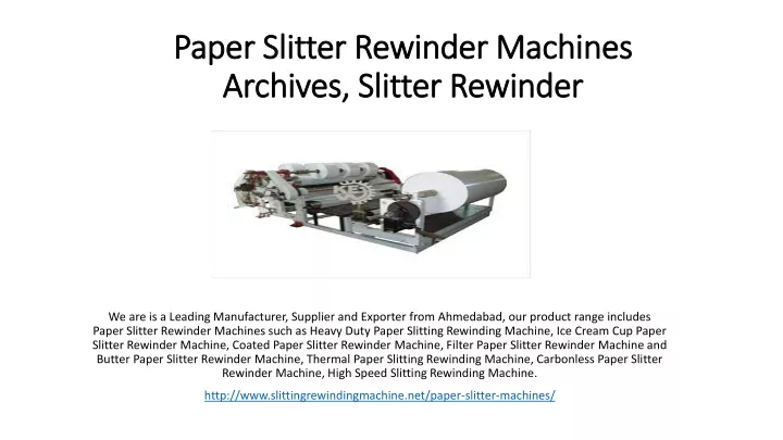 paper slitter rewinder machines archives slitter rewinder