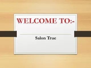 Find the best Beauty Salon in Lower Mount Royal