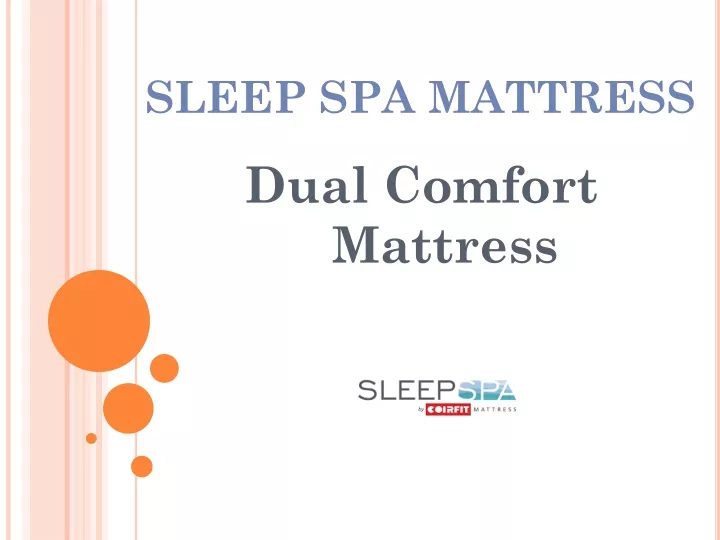 sleep spa mattress