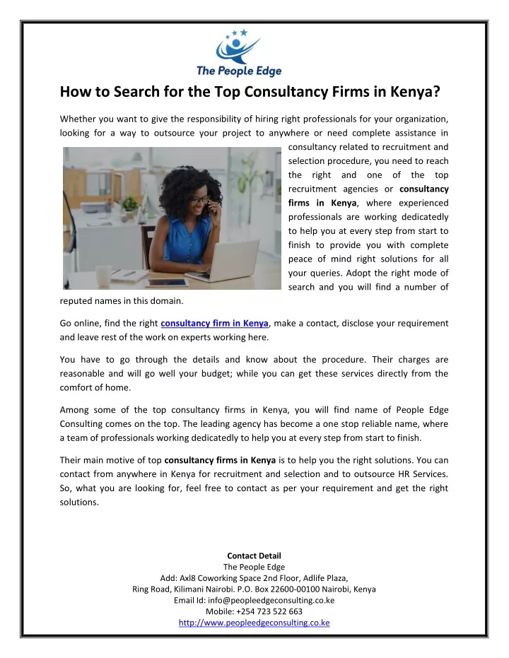 how to search for the top consultancy firms