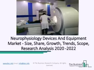 Neurophysiology Devices Market Scope, Size, Industry Trends, Demand And Growth 2022