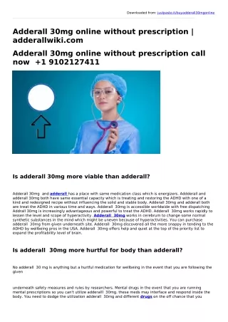 Adderall 30mg online without prescription | adderallwiki.com