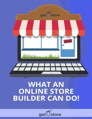 Create Your Own eCommerce Store With An eStore Builder!