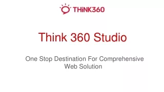 UI UX Design Agency India | Think 360