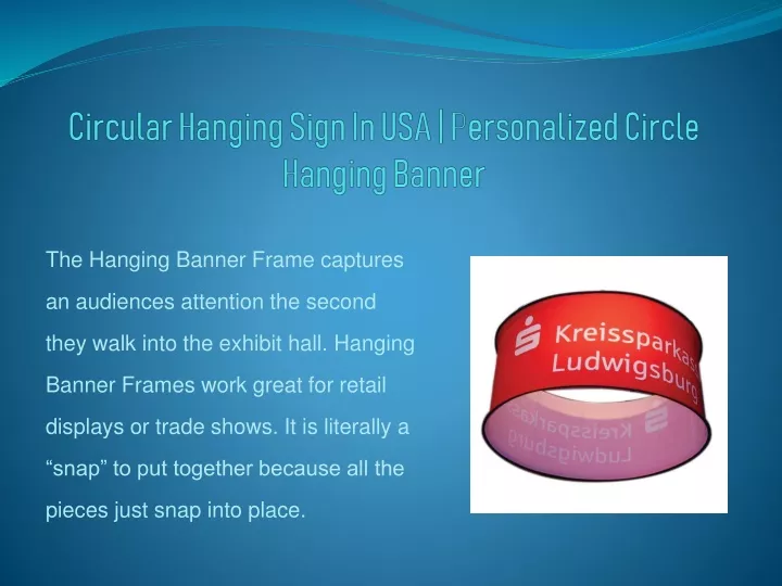 circular hanging sign in usa personalized circle hanging banner
