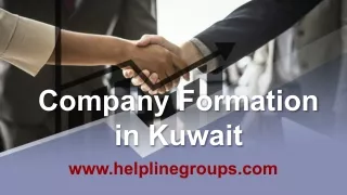Company fromation in Kuwait