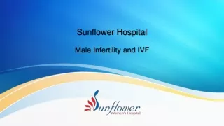 Male Infertility and IVF